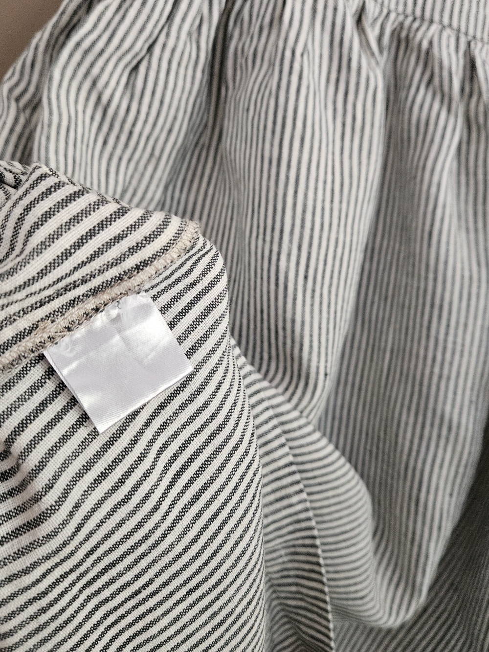 notPERFECTLINEN Blue and White Striped Midi Dress - Picture 9 of 13